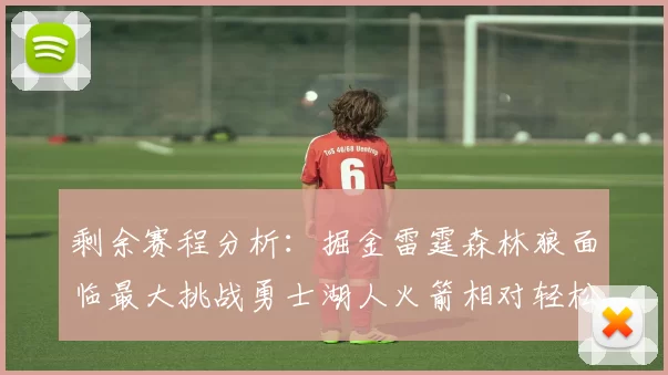 剩余赛程分析：掘金雷霆森林狼面临最大挑战勇士湖人火箭相对轻松